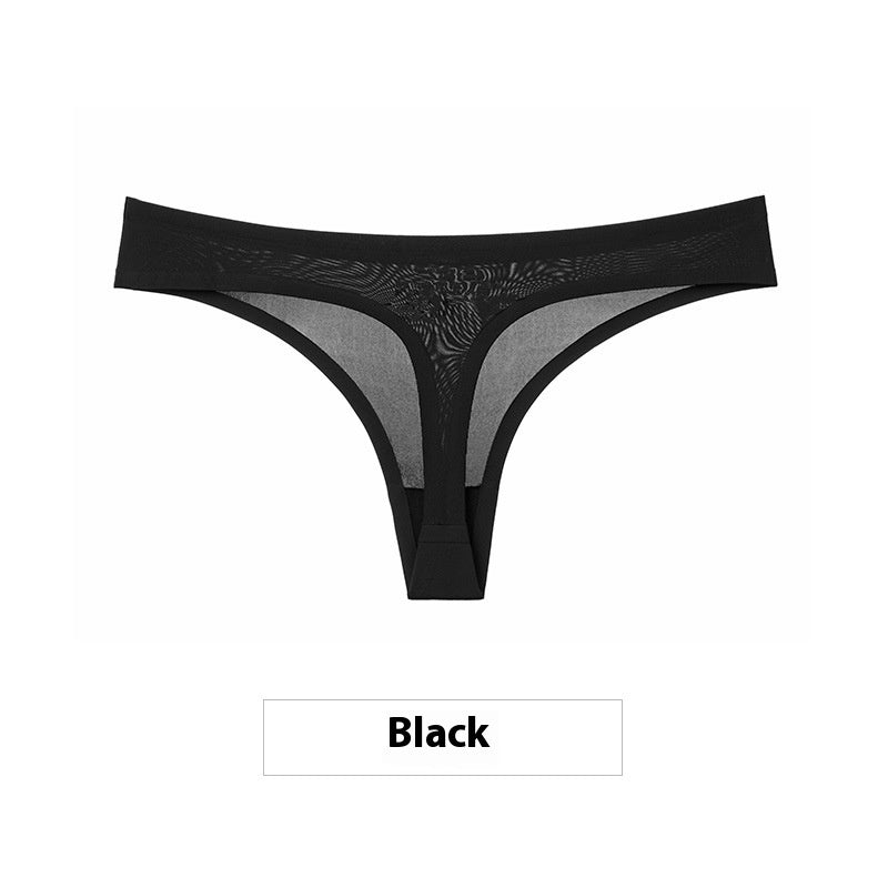 Ice Silk Seamless One-piece Women's Underwear