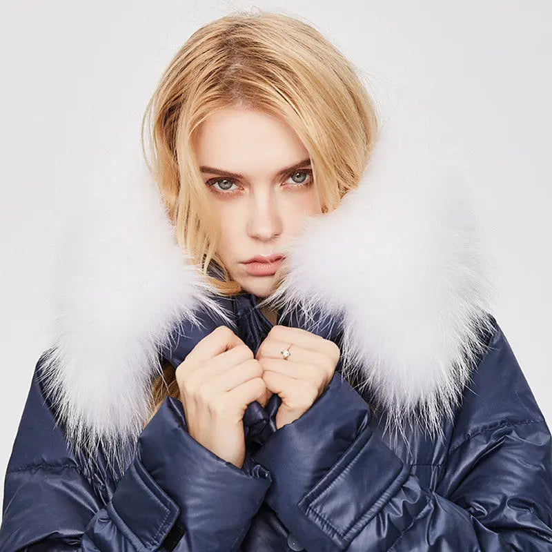 Women's Casual Extended Thick Warm Down Jacket null