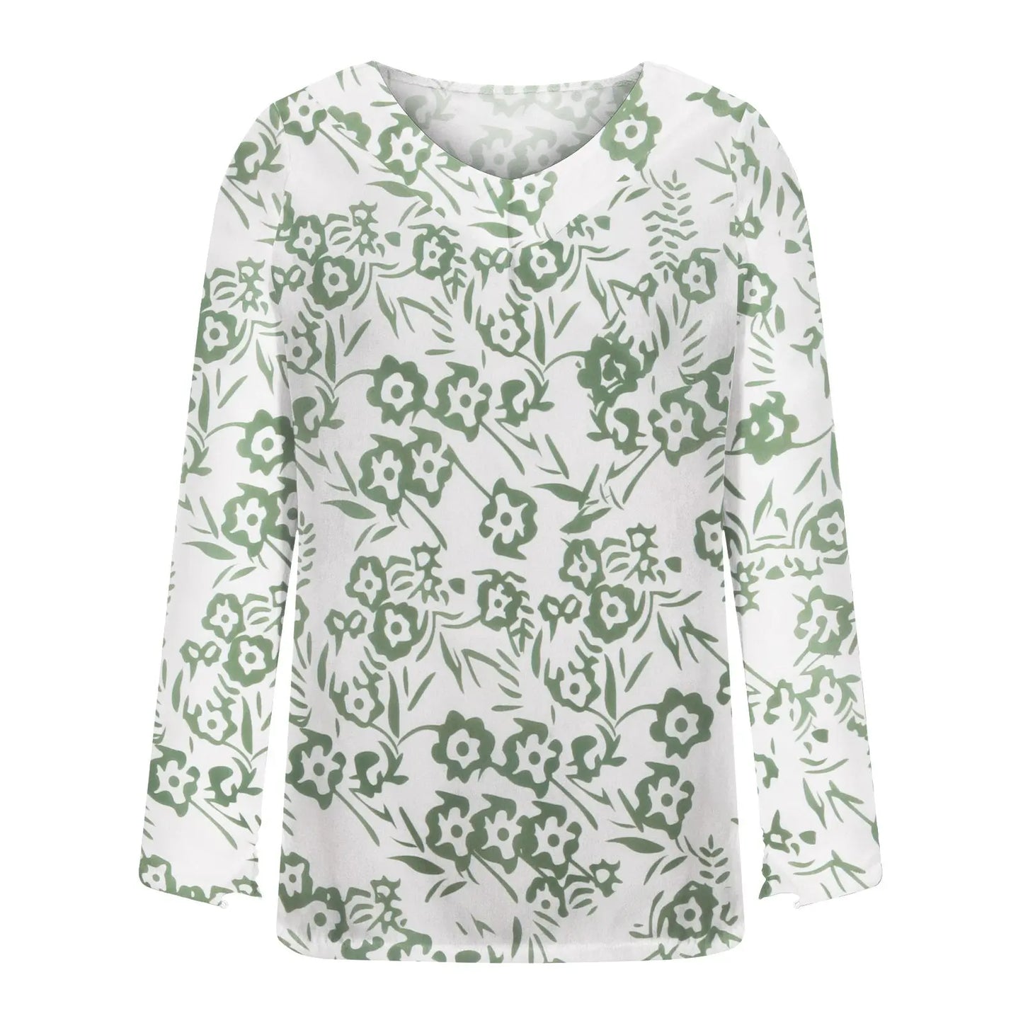 Women's Clothing Casual V-neck Temperament Top null