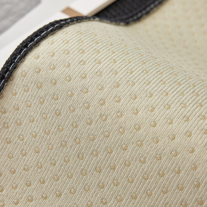 Waffle Solid Color Cream Sofa Cushion Waterproof Non-slip