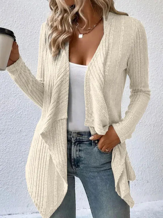 Cardigan Long Sleeve Sweater Casual Women's Clothing null