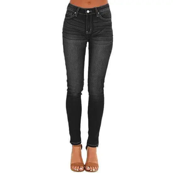 Women's Slim Fit Stretch Skinny Trousers Nipaaj