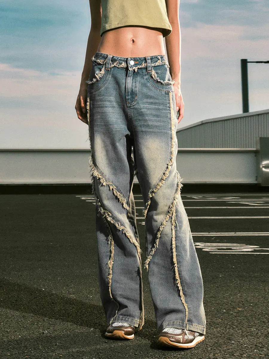 Retro Jeans For Men And Women Nipaaj