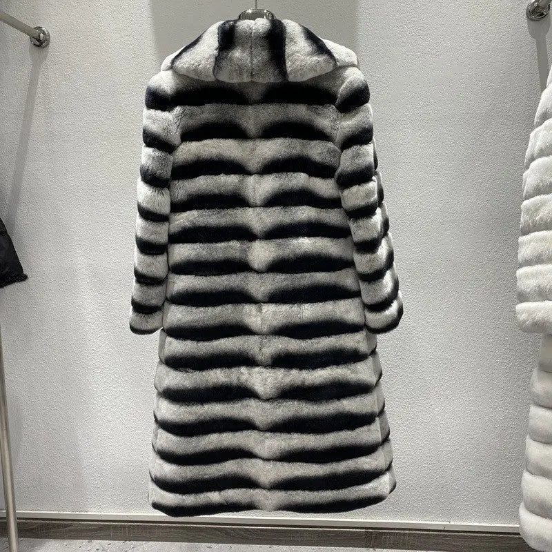 Women's Minimalist And Versatile Standing Collar Fur Jacket null