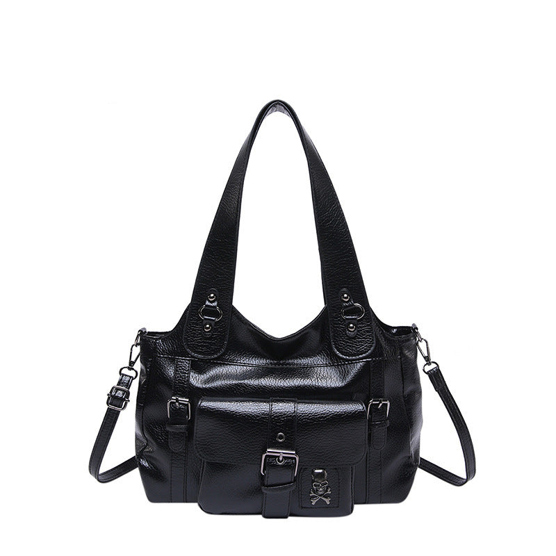 High-grade Sentong Qin Versatile Large Capacity Shoulder Bag