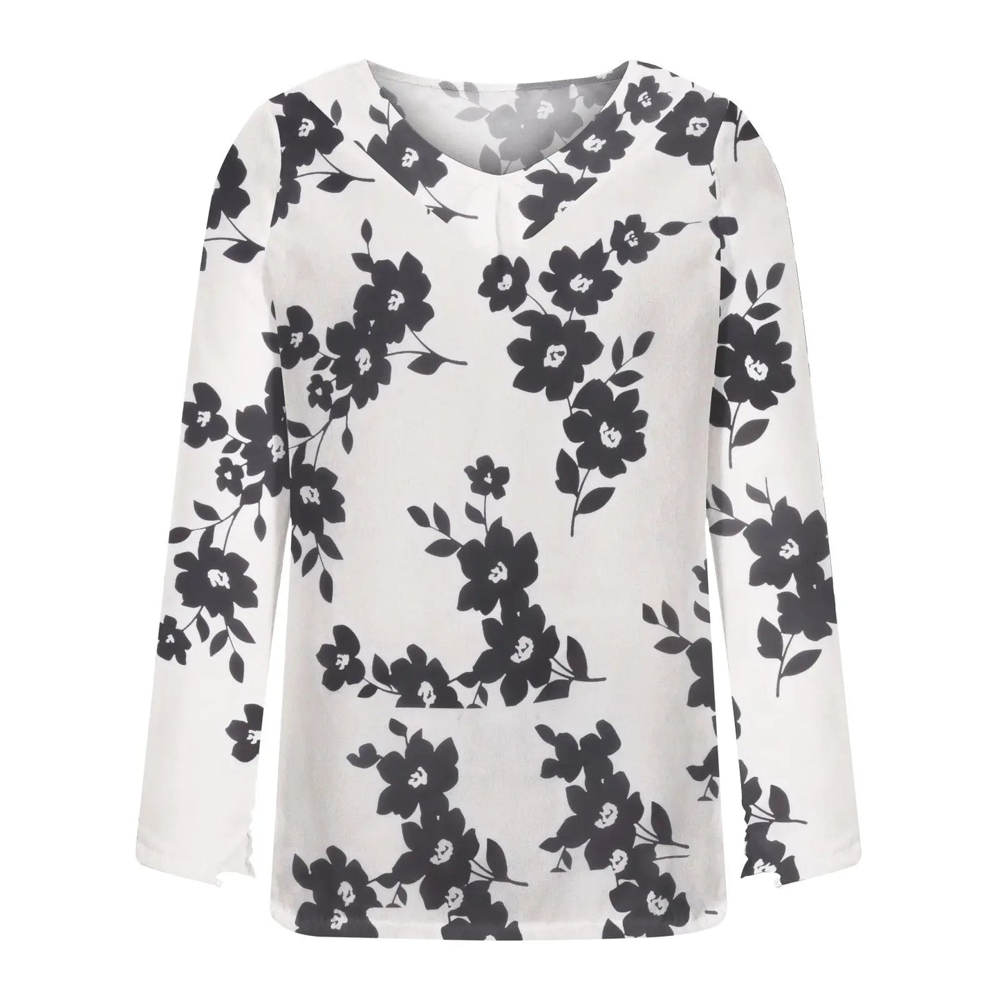 Women's Clothing Casual V-neck Temperament Top null