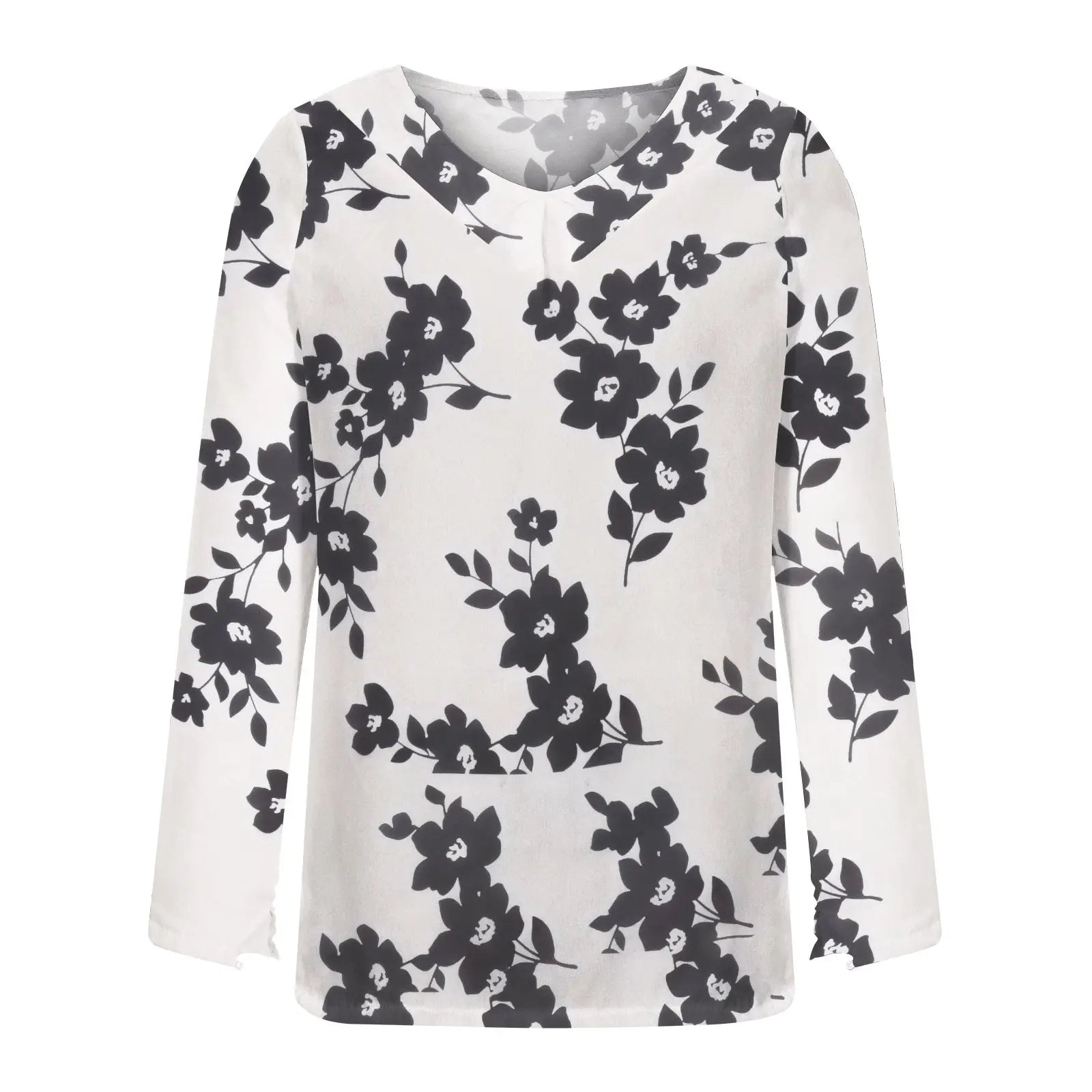 Women's Clothing Casual V-neck Temperament Top null