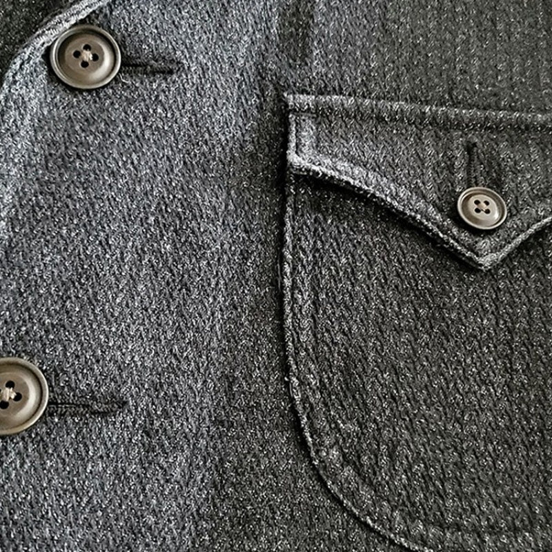 American Retro Workwear Leisure Suit Jacket Coat