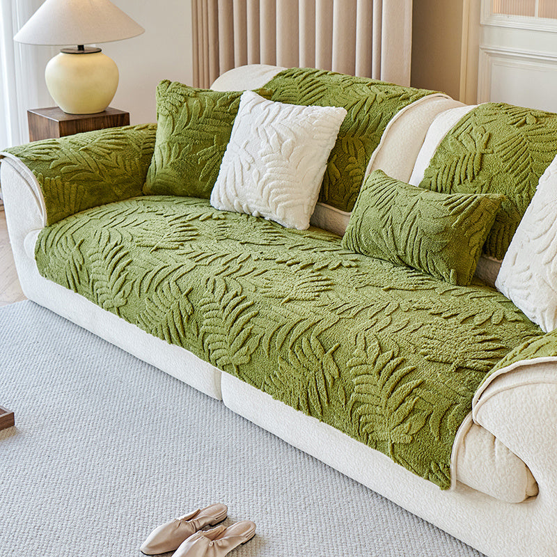 Sofa Cushion Thickened Short Plush Non-slip Cover Cover Cloth
