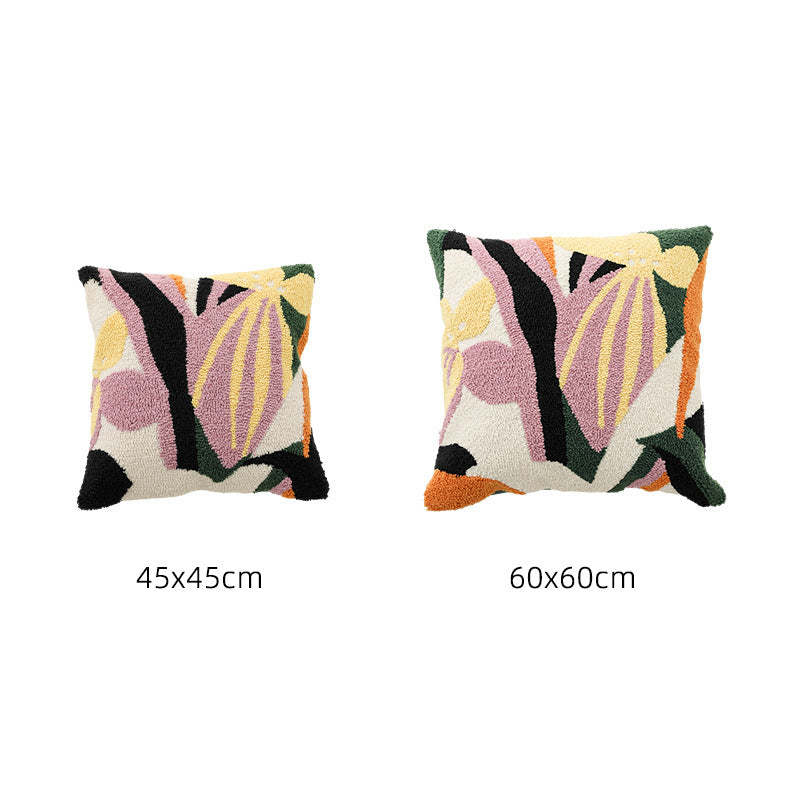 Simple Living Room Sofa Pillow Cases High Fixed Dense Loop Velvet Light Luxury