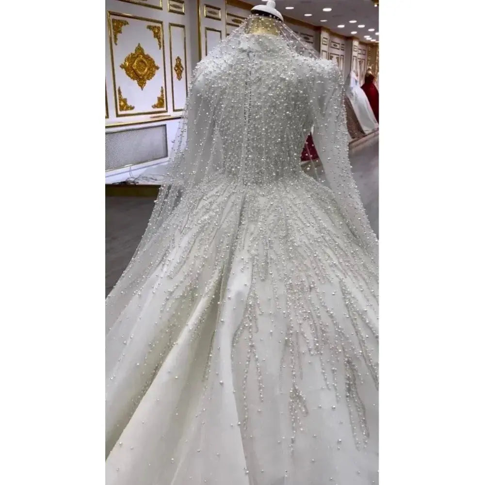Bride Owner Wedding Dress Trailing Wedding Pettiskirt Nipaaj