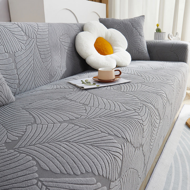 All-inclusive Universal Cushion Stain-resistant Anti-elastic Chaise Sofa Cover