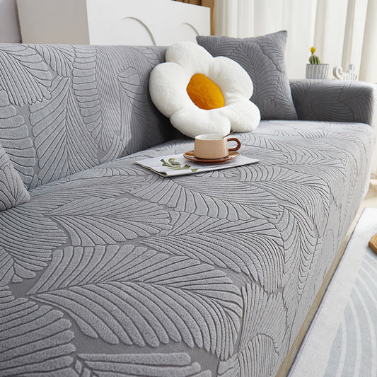 All-inclusive Universal Cushion Stain-resistant Anti-elastic Chaise Sofa Cover