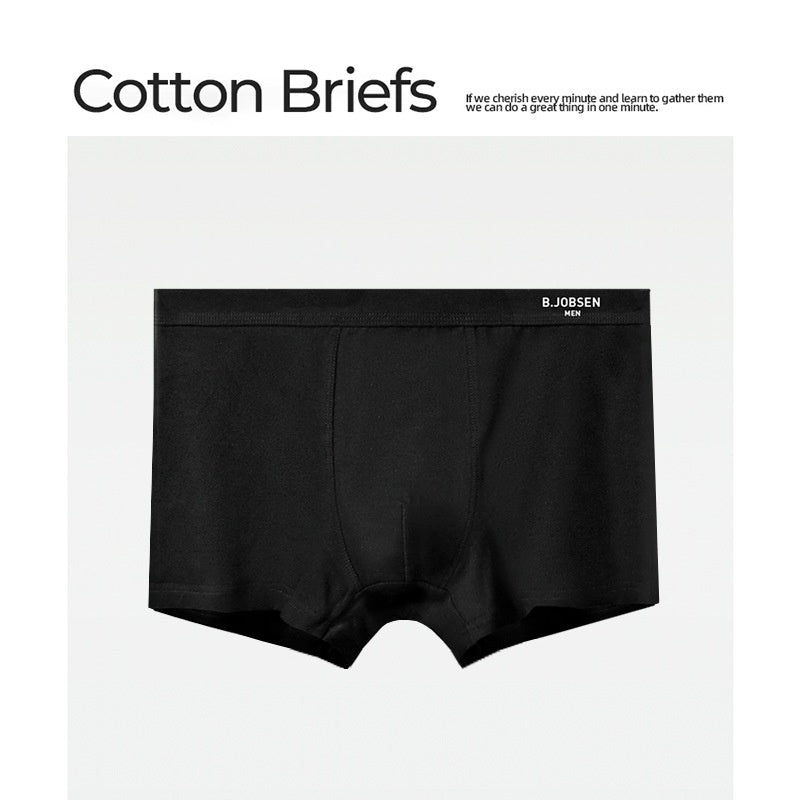 7A Antibacterial Crotch Summer Breathable Plus Size Purified Cotton Men's Underwear