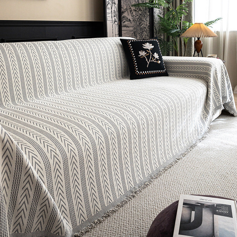 Chenille Sofa Towel Seat Cushions All-inclusive Anti-dirty Sofa Cover