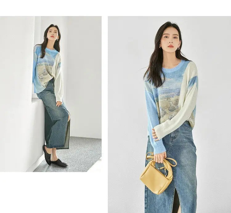 Gentle Wind Soft Glutinous Sweater Girl Nipaaj