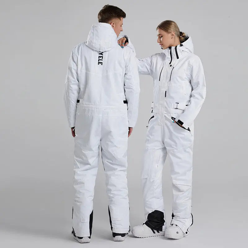 Ski Suit One Piece Single And Double Board New Winter Suit null