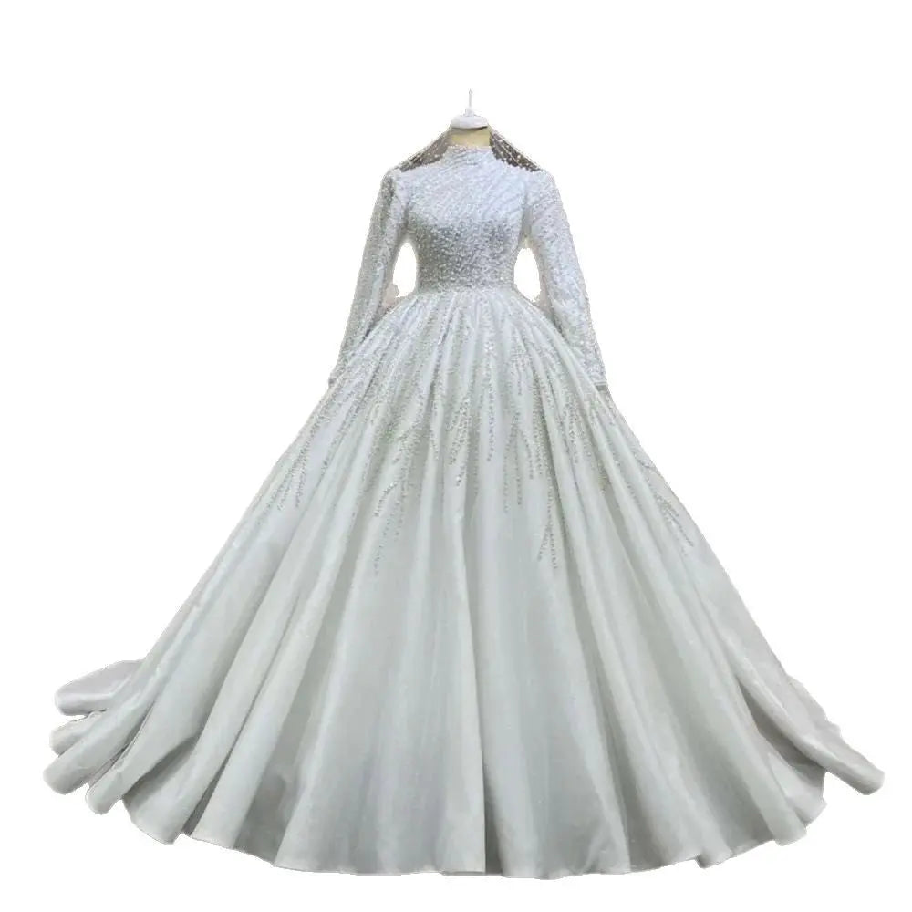 Bride Owner Wedding Dress Trailing Wedding Pettiskirt Nipaaj