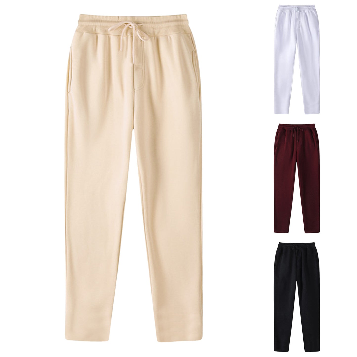 Spring And Autumn New Casual Sports Straight Slim-fit Trendy Men's Trousers