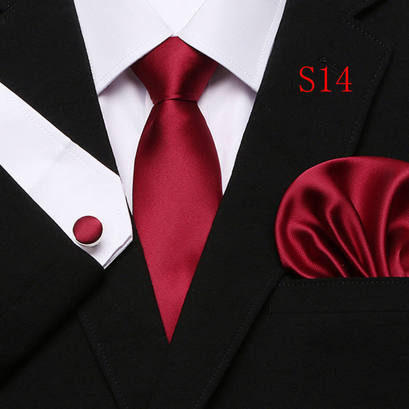 Paisley Series European And American Fashion Tie Three-piece Suit