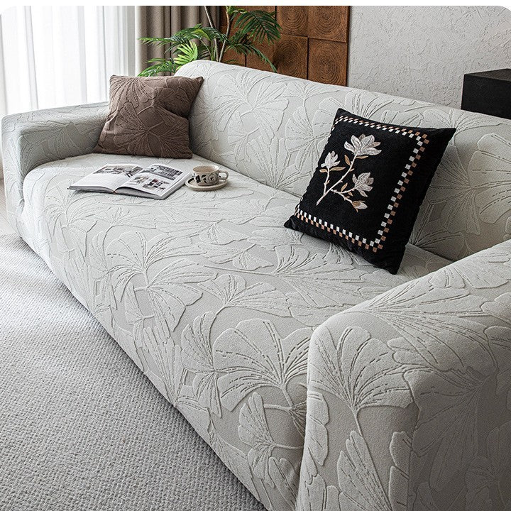 All-inclusive Universal Cushion Stain-resistant Anti-elastic Chaise Sofa Cover