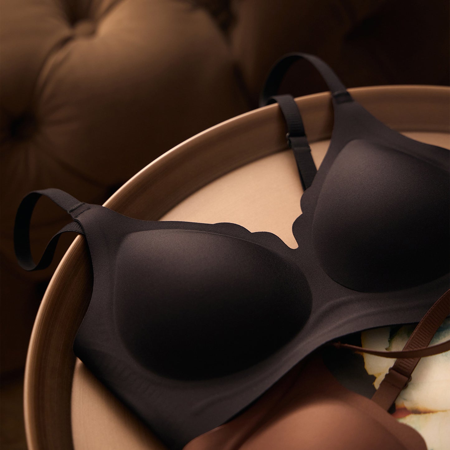 Seamless Underwear Small Breasts Lady's Push Up Breathable Bra