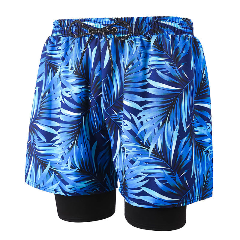 Anti-embarrassment Men's Swimming Trunks
